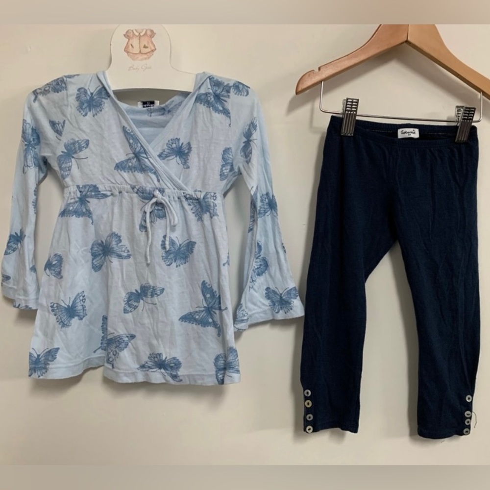 Splendid cotton tunic and legging set
